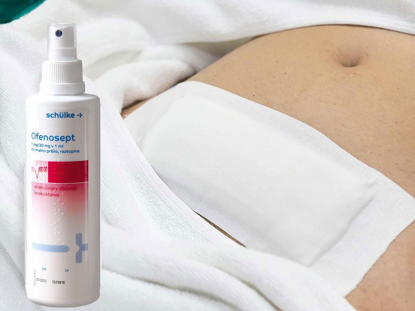 Oktenidin za hitrejše okrevanje